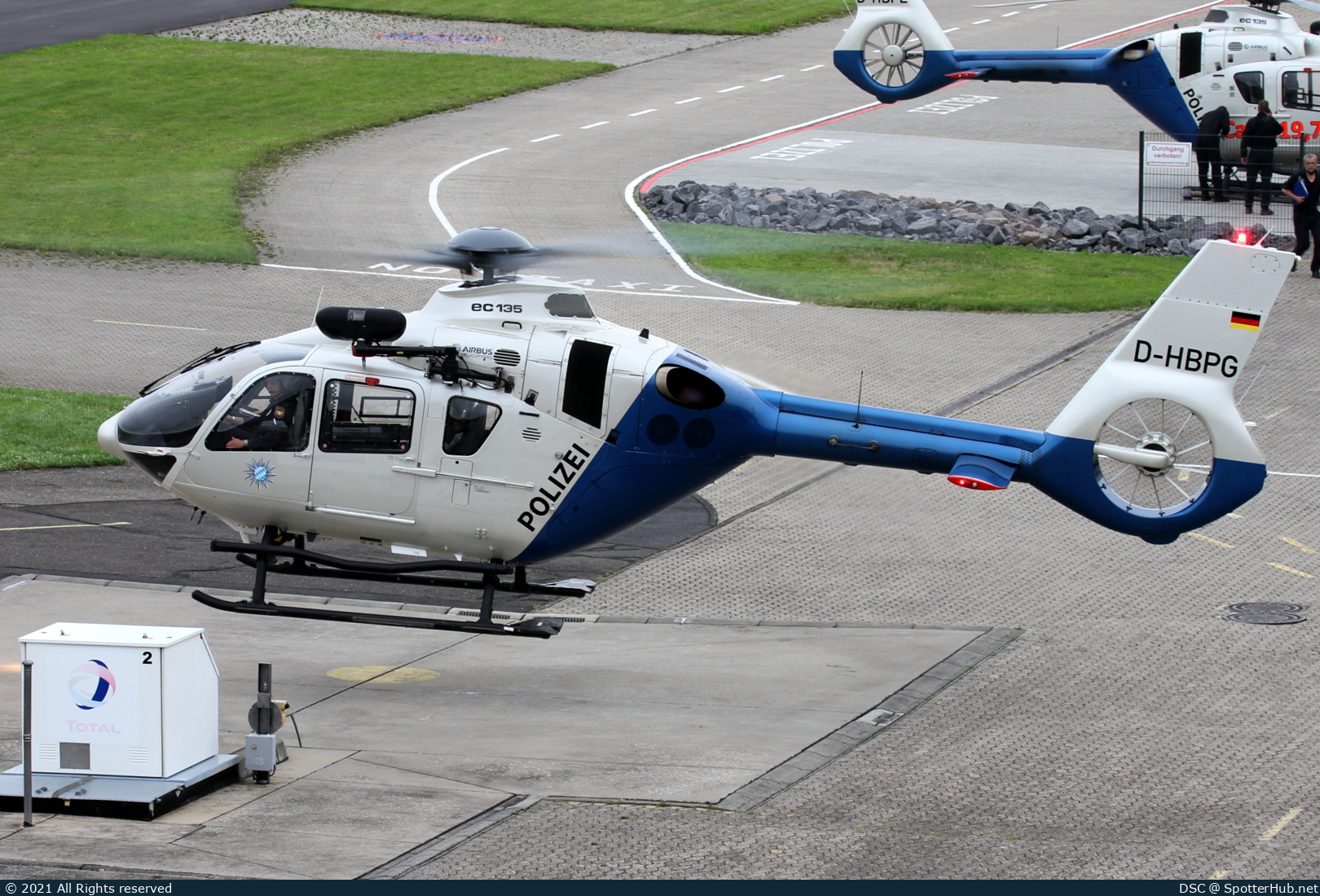 Photo of D-HBPG - Eurocopter EC135 P3 operated by German Police - Hubschrauberstaffel Bayern