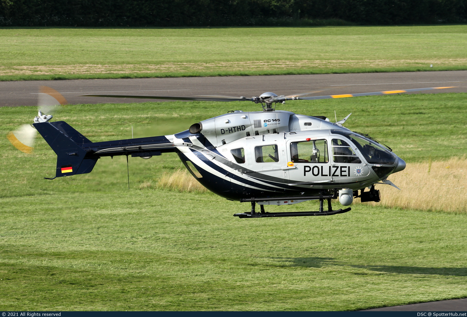 Photo of D-HTHD - Eurocopter EC145 operated by German Police - Hubschrauberstaffel Thüringen
