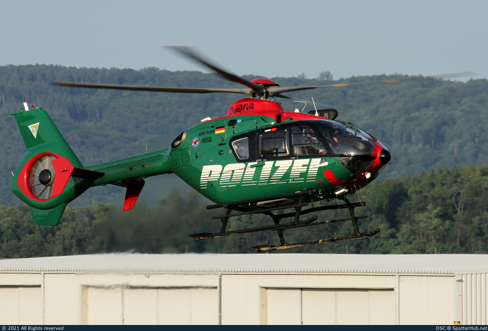 Photo of D-HMVA - Eurocopter EC135 P2 operated by German Police - Hubschrauberstaffel Mecklenburg-Vorpommern