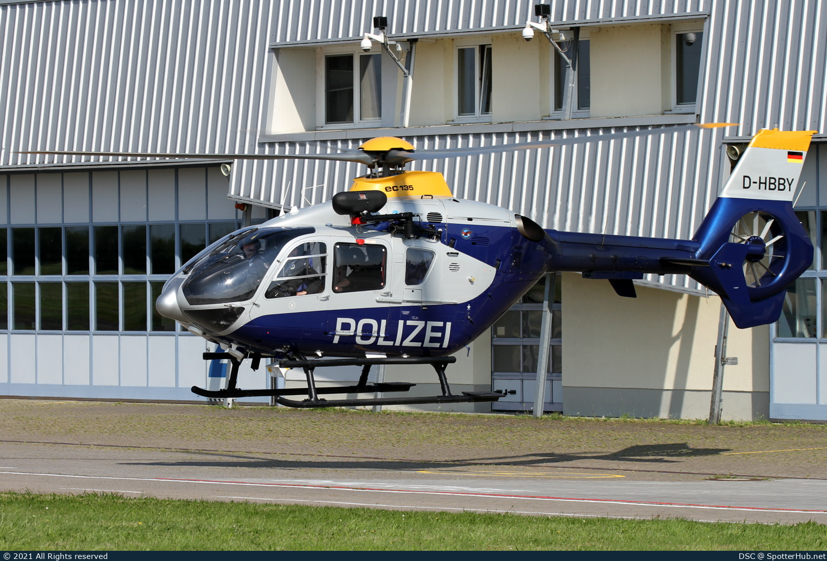 Photo of D-HBBY - Eurocopter EC135 P2+ operated by German Police - Hubschrauberstaffel Brandenburg