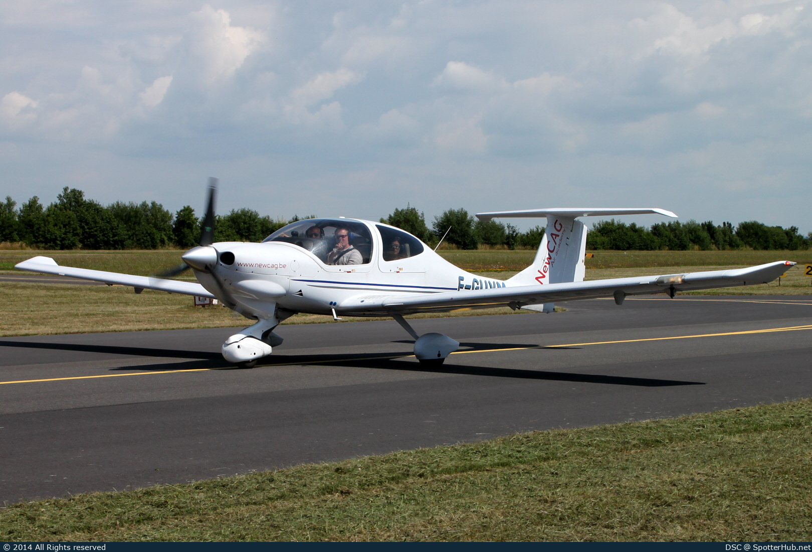 Photo of F-GUVM - Diamond DA40 Diamond Star TDI operated by New CAG Air Academy