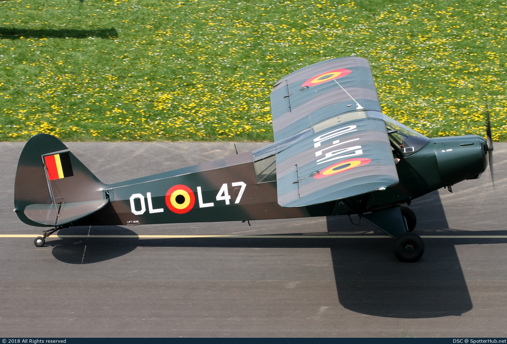 Photo of OO-SPG - Piper L-18C Super Cub operated by Motorvliegclub Brasschaat