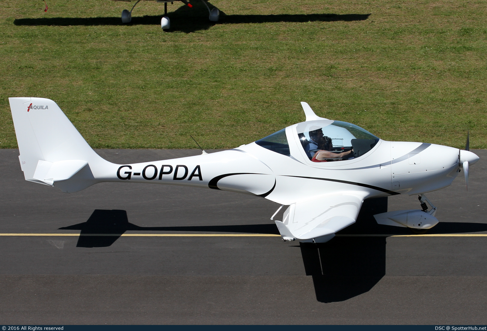 Photo of G-OPDA - Aquila A210 operated by Private