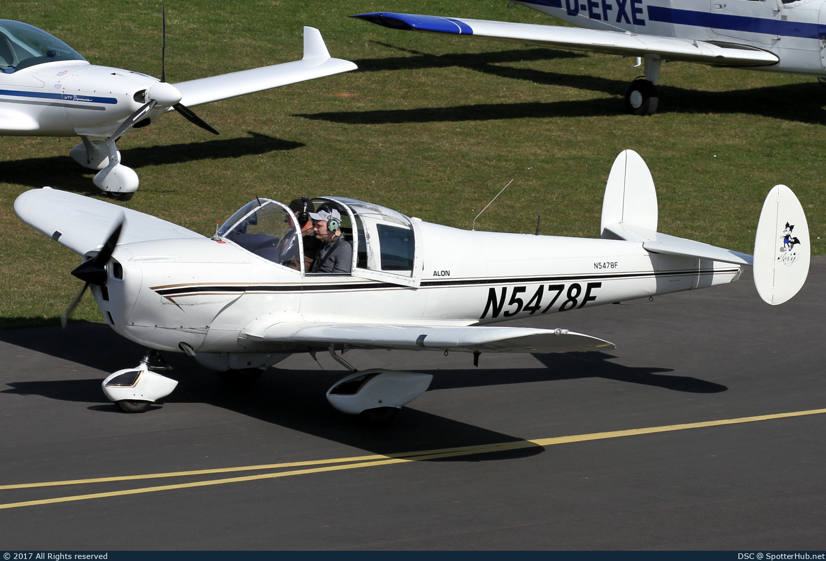 Photo of N5478F - Alon A-2 Aircoupe operated by Private