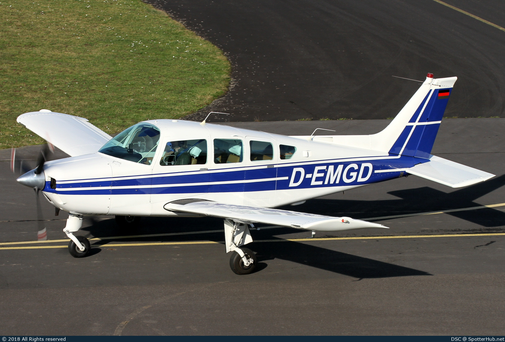 Photo of D-EMGD - Beechcraft C24R Sierra operated by Private