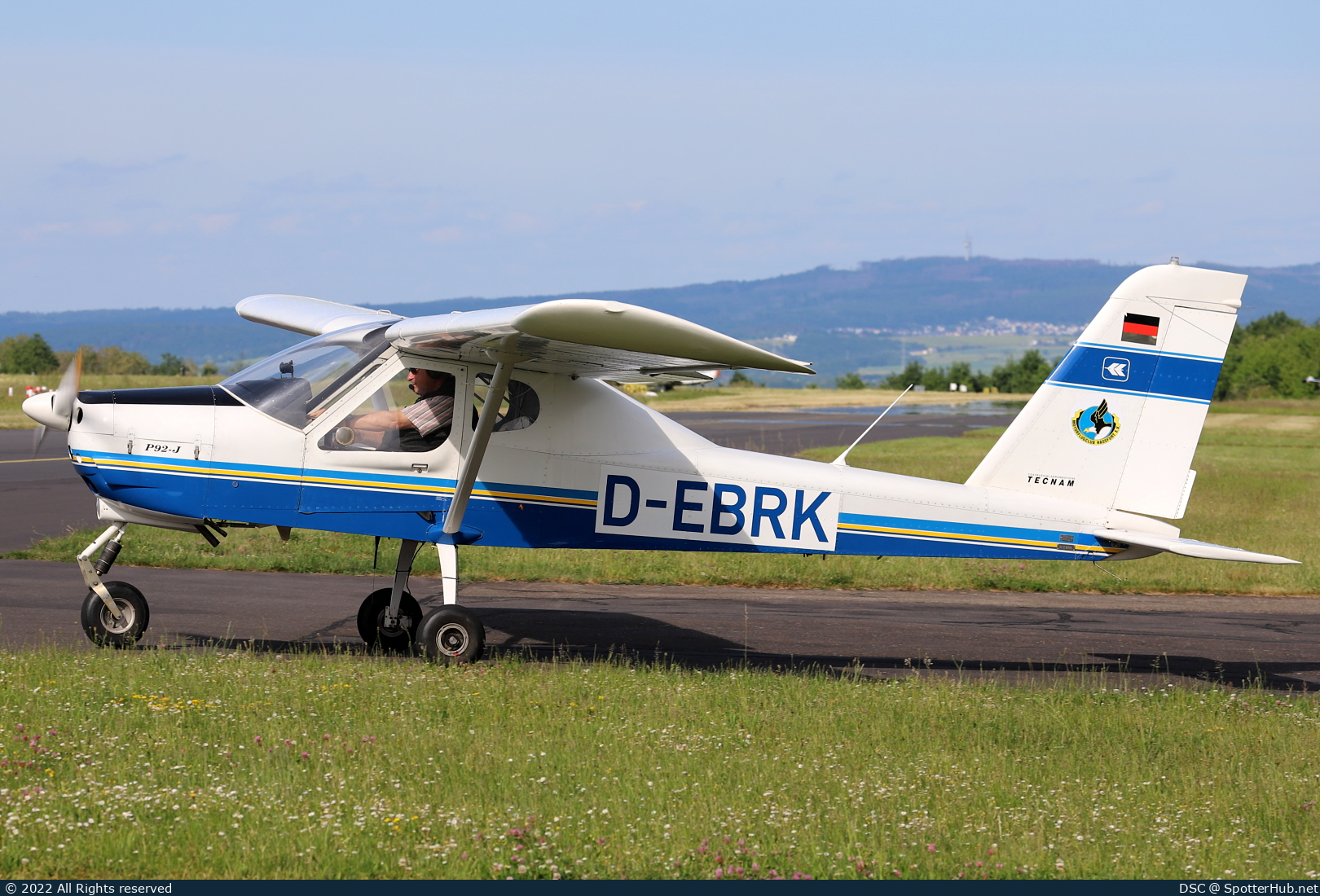 Photo of D-EBRK - Tecnam P92 Echo J operated by Motorflugclub Haßfurt