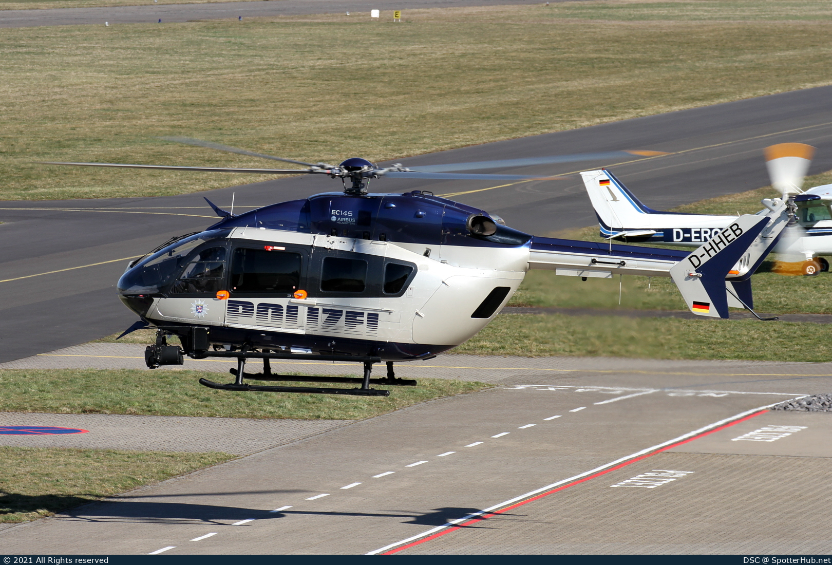 Photo of D-HHEB - Eurocopter EC145 operated by German Police - Polizeifliegerstaffel Hessen