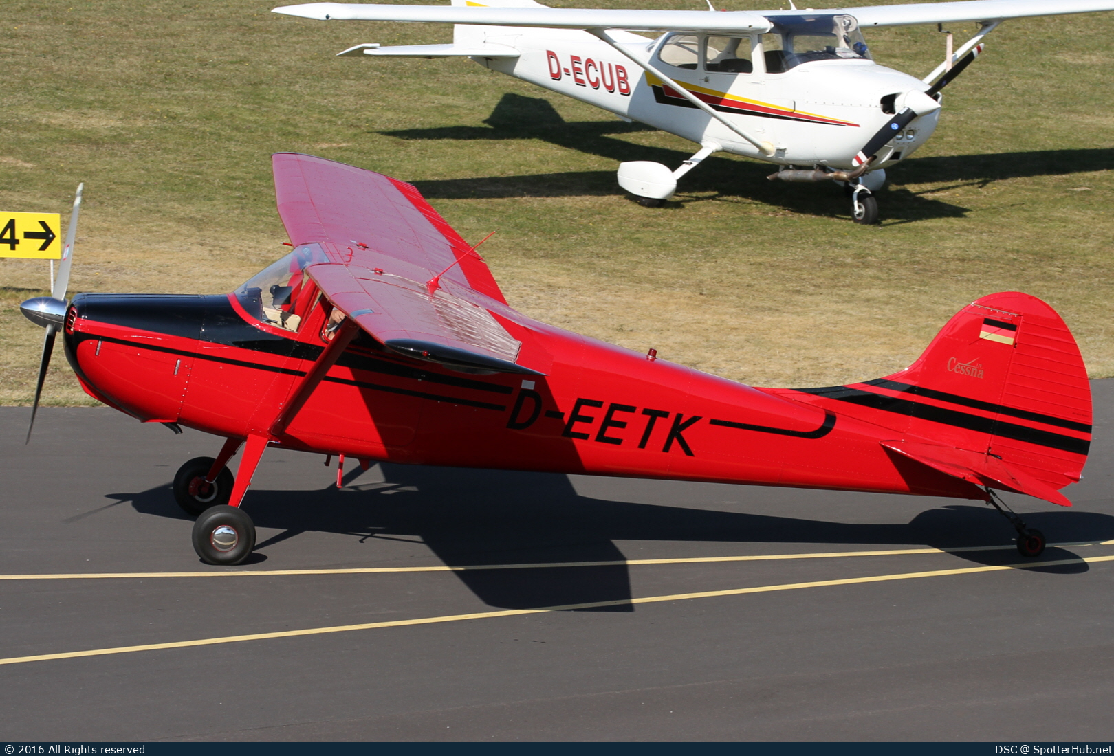 Photo of D-EETK - Cessna 170B operated by Private