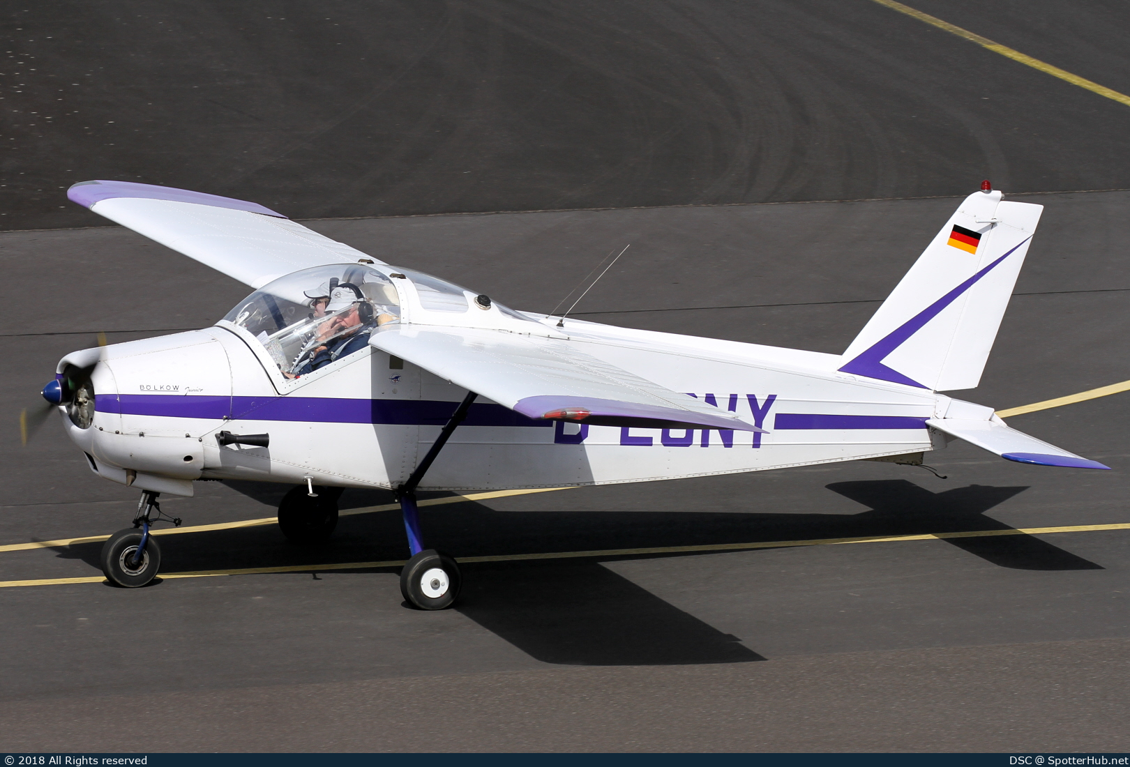 Photo of D-EGNY - Bölkow Bo.208A Junior [Malmö MFI-9] operated by Private