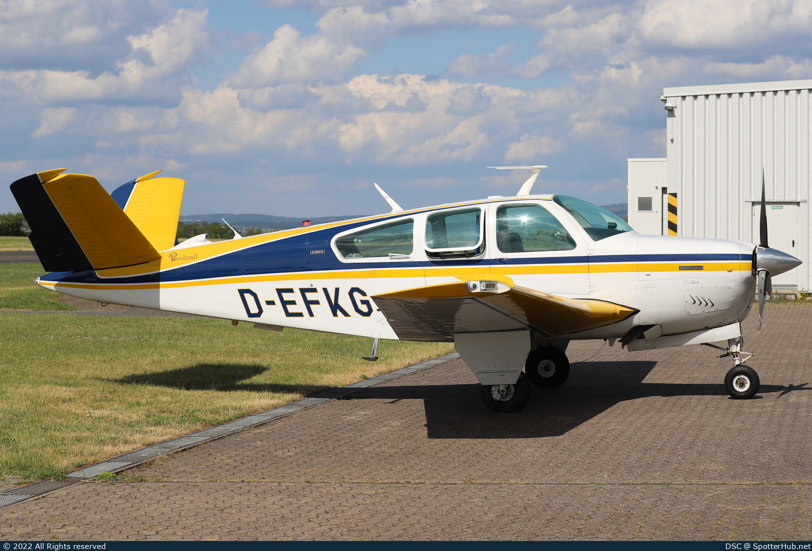 Photo of D-EFKG - Beechcraft V35B Bonanza operated by Private