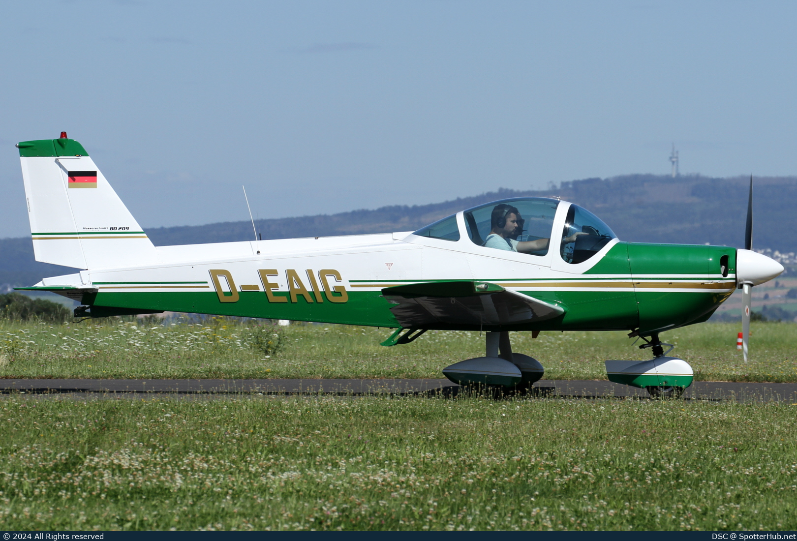 Photo of D-EAIG - Bölkow Bo.209 Monsun 160RV operated by Private