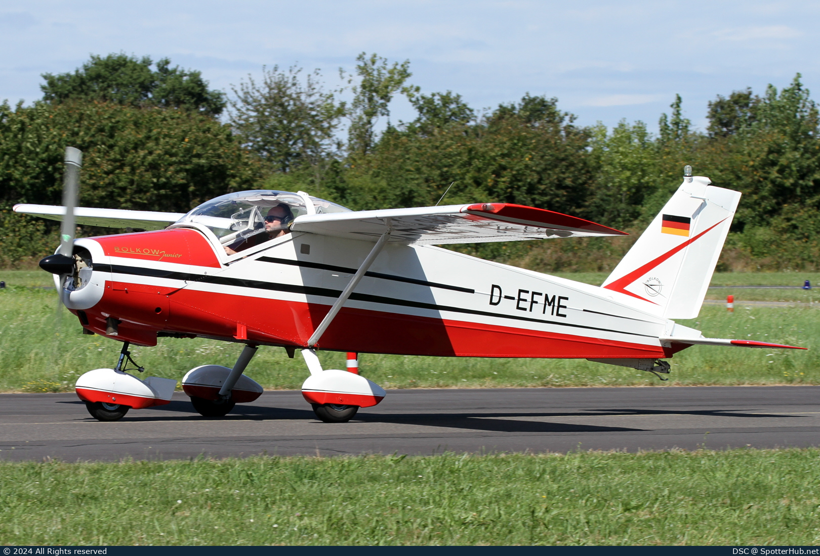 Photo of D-EFME - Bölkow Bo.208C Junior [Malmö MFI-9] operated by Private