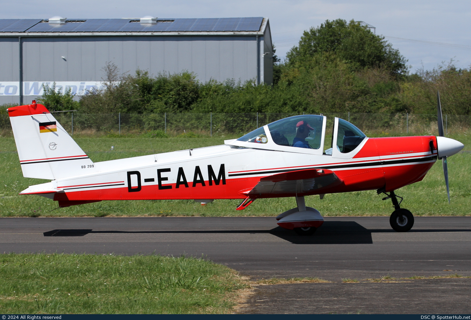 Photo of D-EAAM - Bölkow Bo.209 Monsun 160RV operated by Private