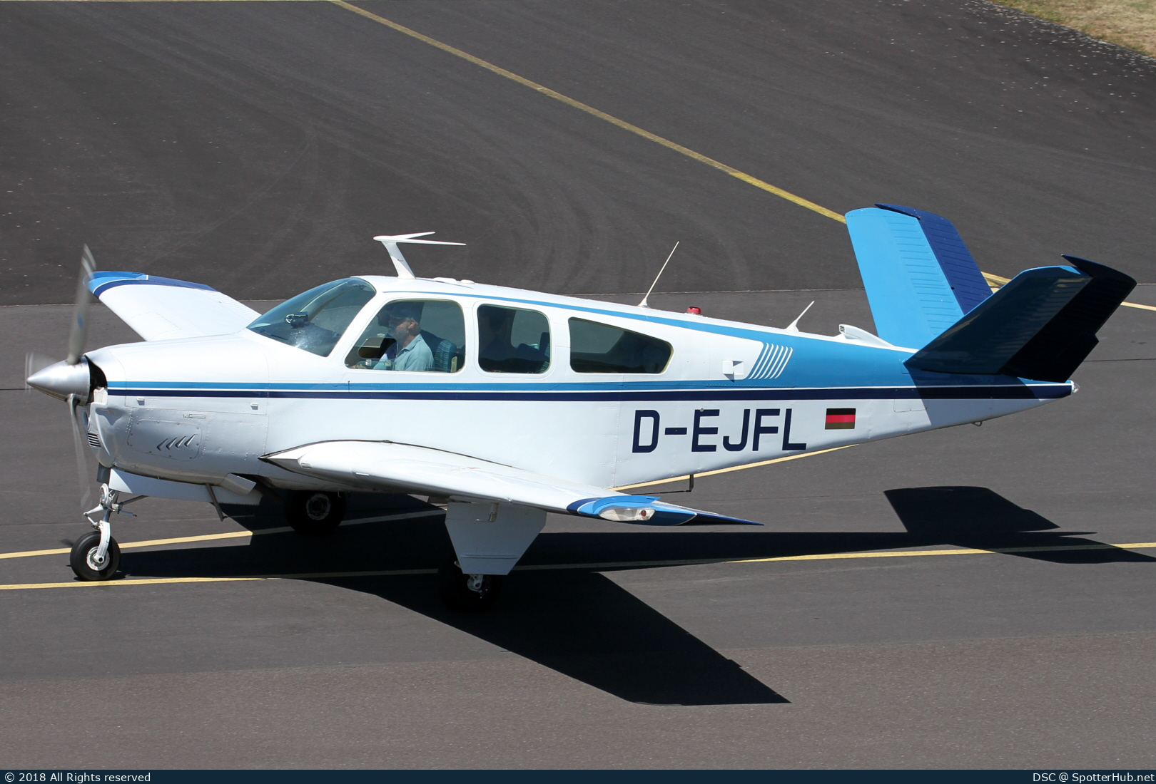 Photo of D-EJFL - Beechcraft V35B Bonanza operated by Private