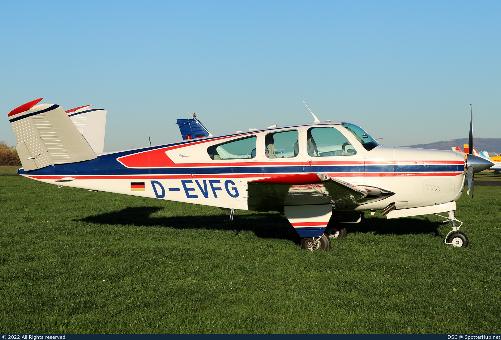 Photo of D-EVFG - Beechcraft S35 Bonanza operated by Private