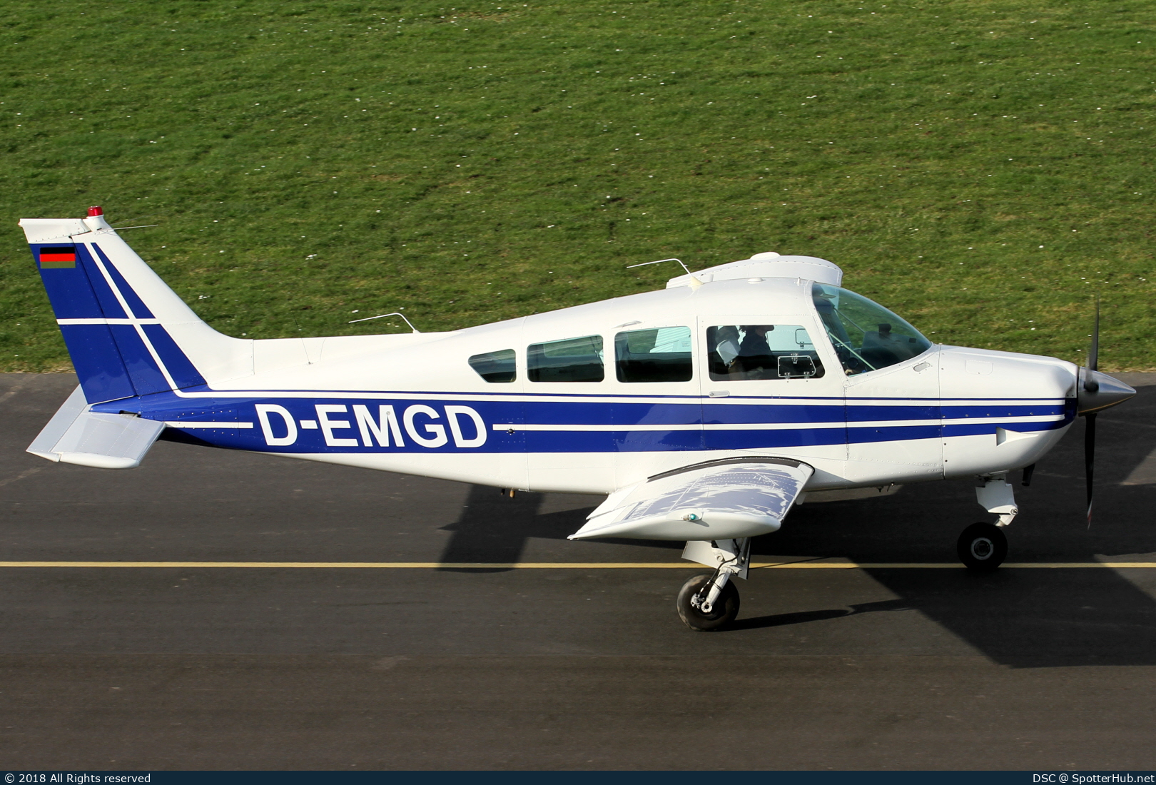 Photo of D-EMGD - Beechcraft C24R Sierra operated by Private