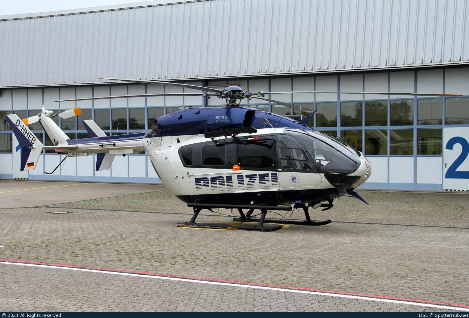 Photo of D-HHEB - Eurocopter EC145 operated by German Police - Polizeifliegerstaffel Hessen