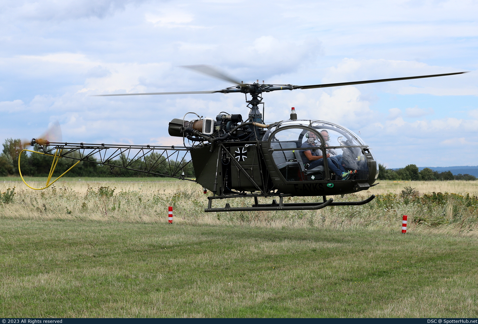 Photo of F-AYKS - Aérospatiale SE3130 Alouette II operated by Private