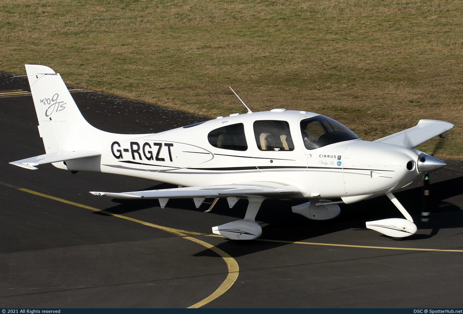 Photo of G-RGZT - Cirrus SR20 G3 GTS operated by Private