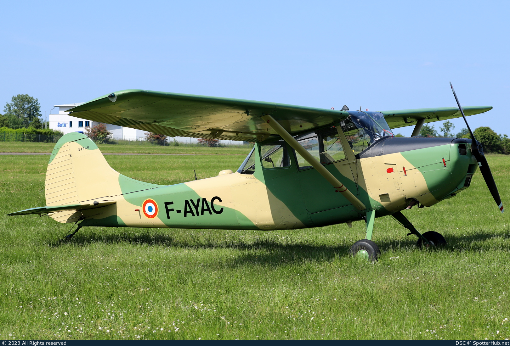 Photo of F-AYAC - Cessna L-19E Bird Dog operated by Old Wings Luxembourg