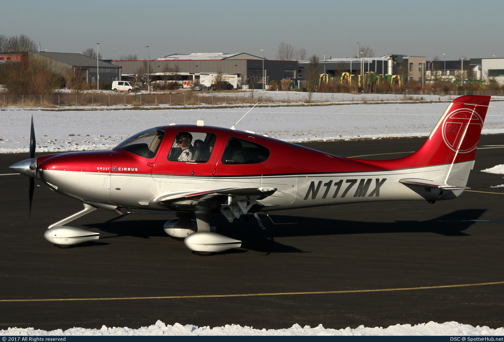 Photo of N117MX - Cirrus SR22T G3 GTS operated by Private