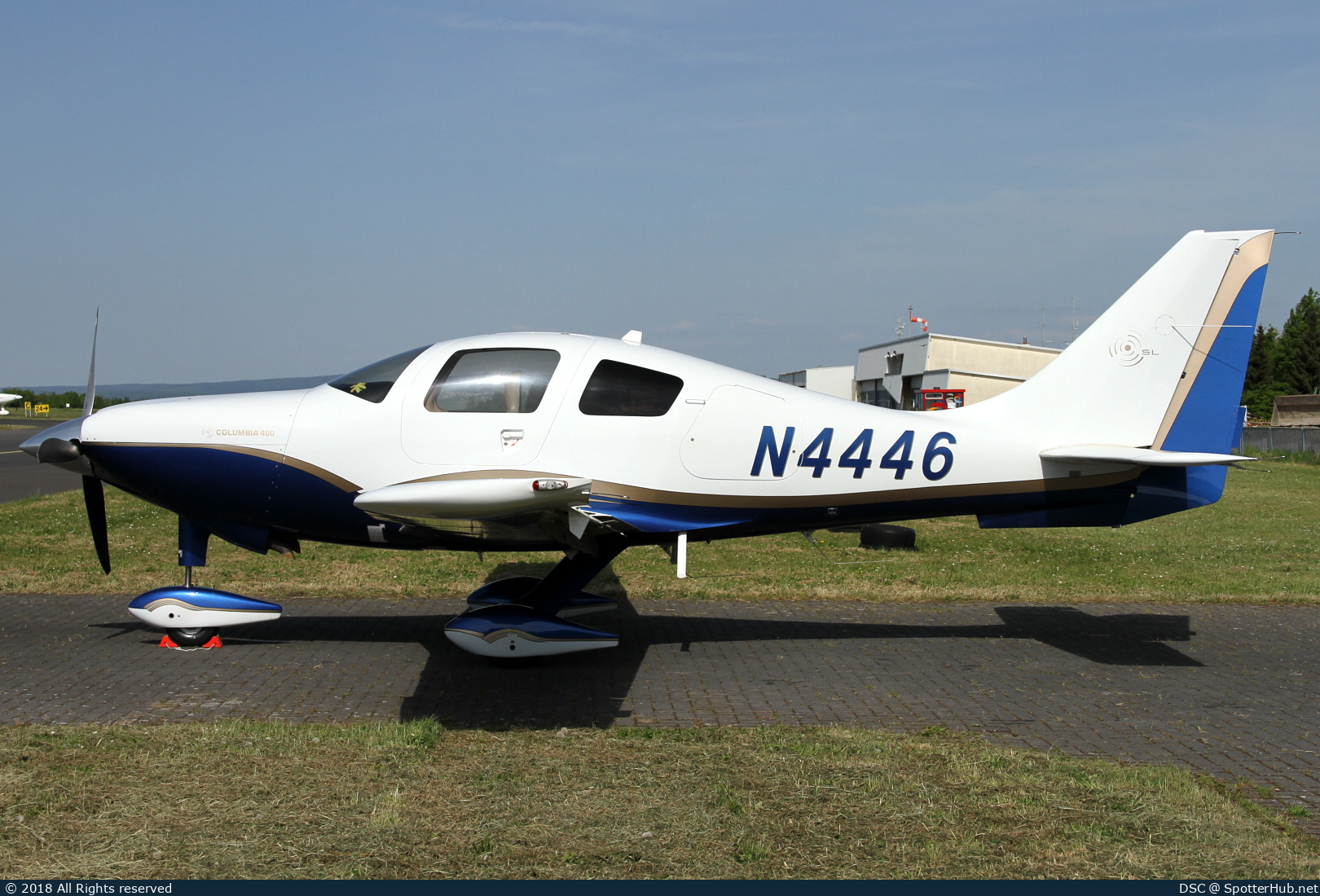 Photo of N4446 - Lancair Columbia 400 operated by Private