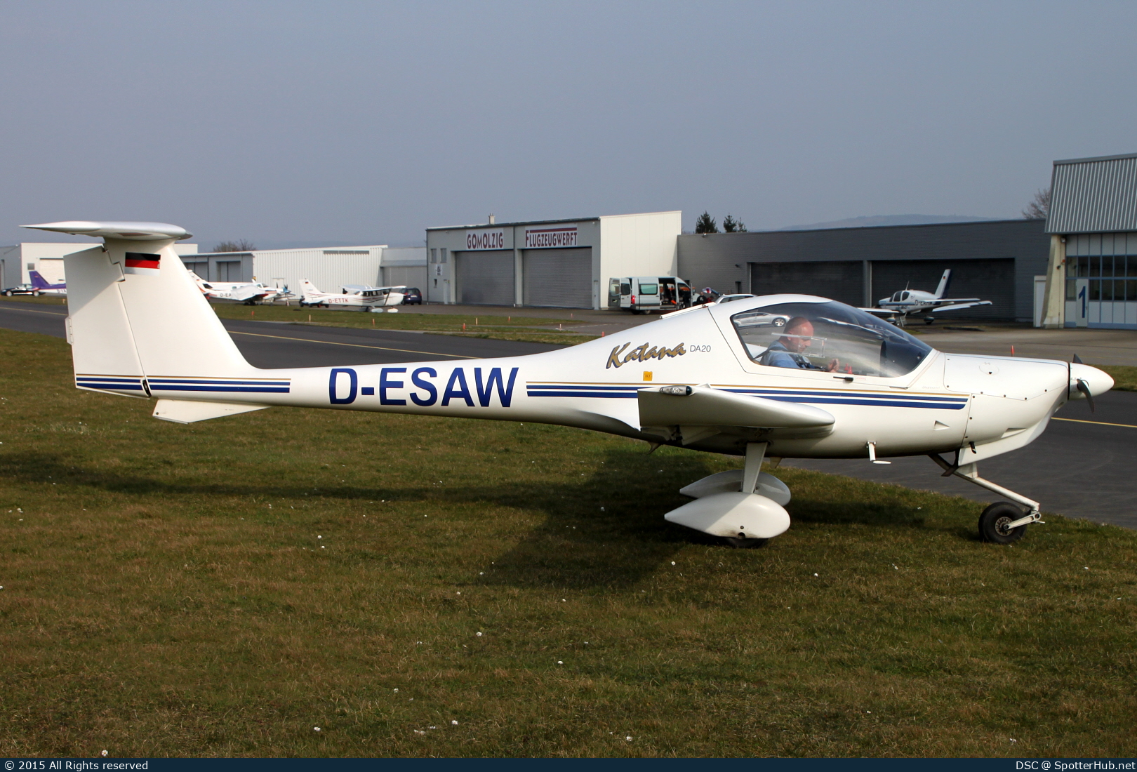 Photo of D-ESAW - Diamond DA20-A1 Katana operated by Aero-Service Worms