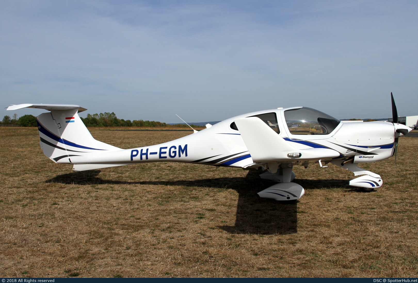 Photo of PH-EGM - Diamond DA40 NG Diamond Star operated by Wings over Holland