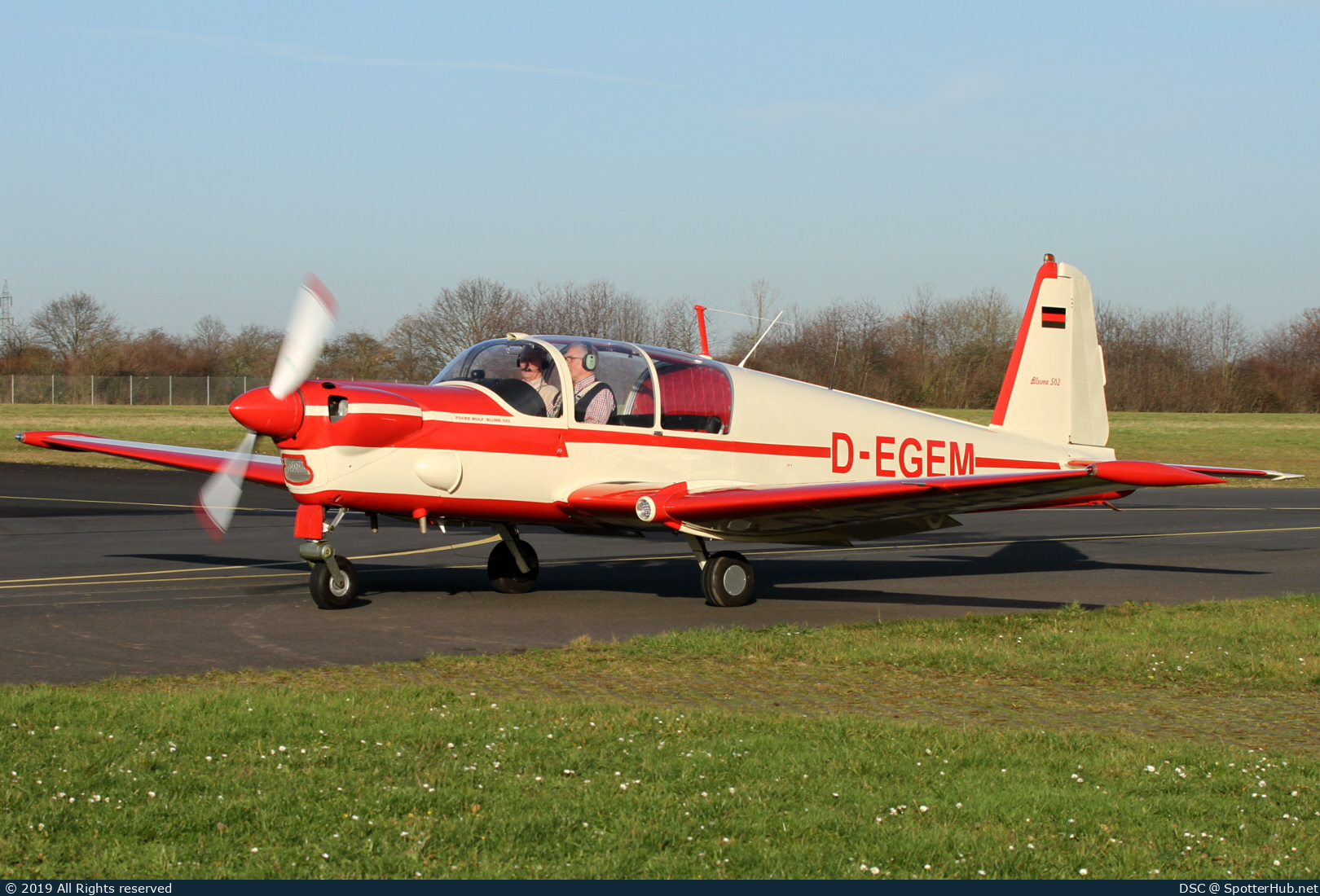 Photo of D-EGEM - Blume Bl.502 operated by Private
