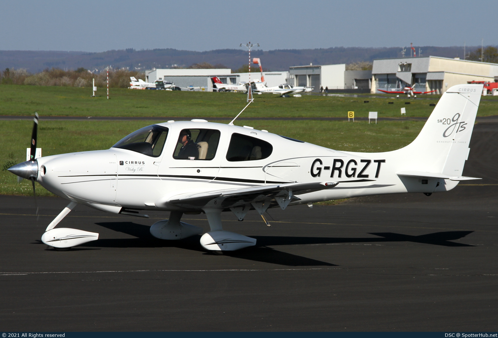Photo of G-RGZT - Cirrus SR20 G3 GTS operated by Private