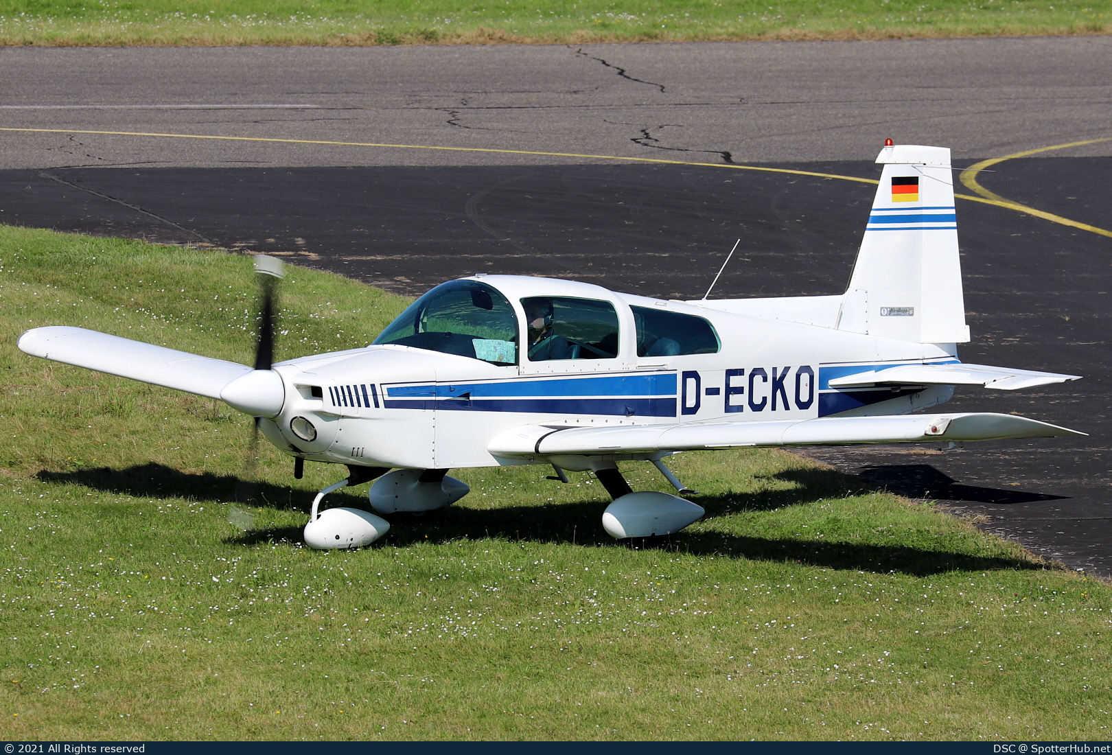 Photo of D-ECKO - Grumman American AA-5 Traveler operated by Private