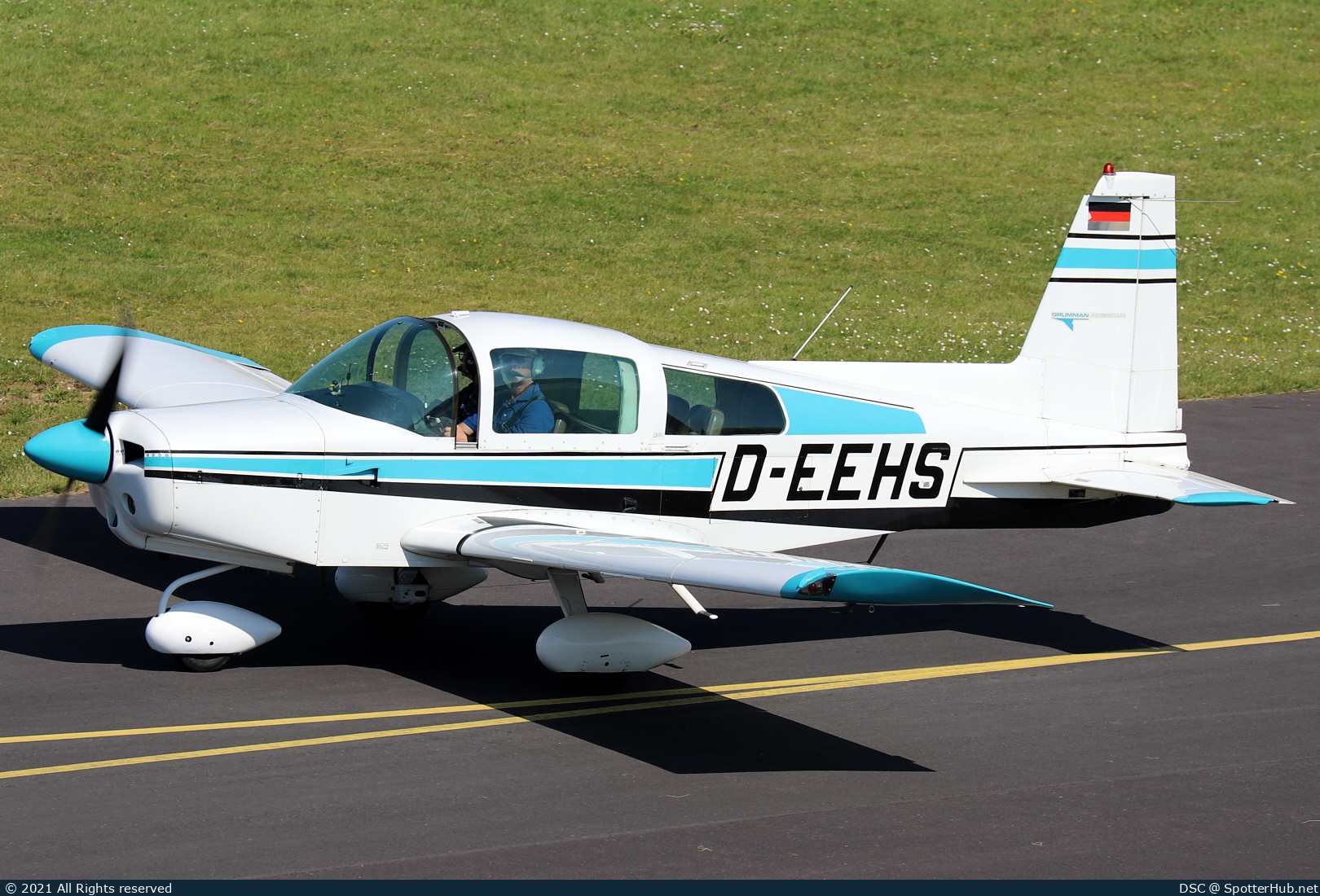 Photo of D-EEHS - Grumman American AA-5 Traveler operated by Private