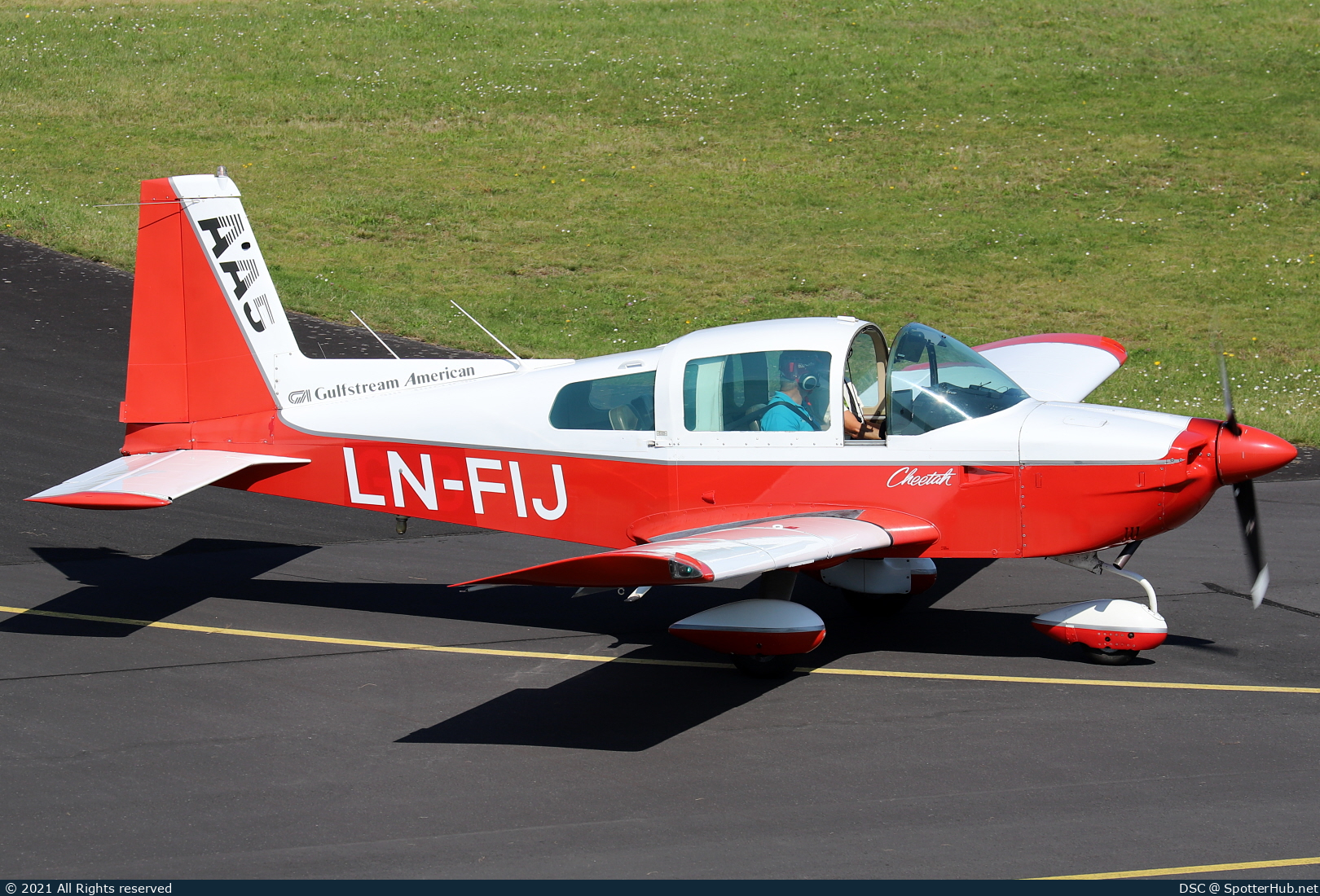 Photo of LN-FIJ - Gulfstream AA-5A Cheetah operated by Private