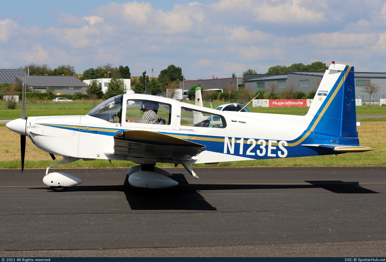 Photo of N123ES - Grumman American AA-5B Tiger operated by Private