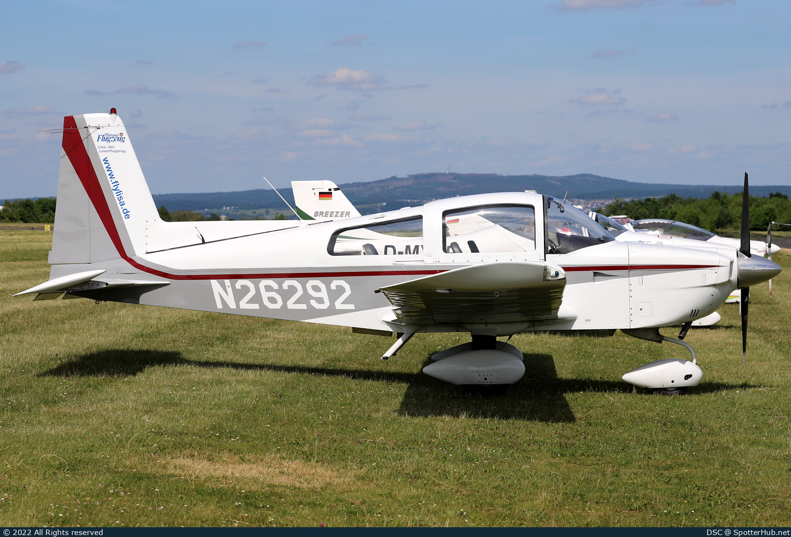 Photo of N26292 - Grumman American AA-5A Cheetah operated by Private
