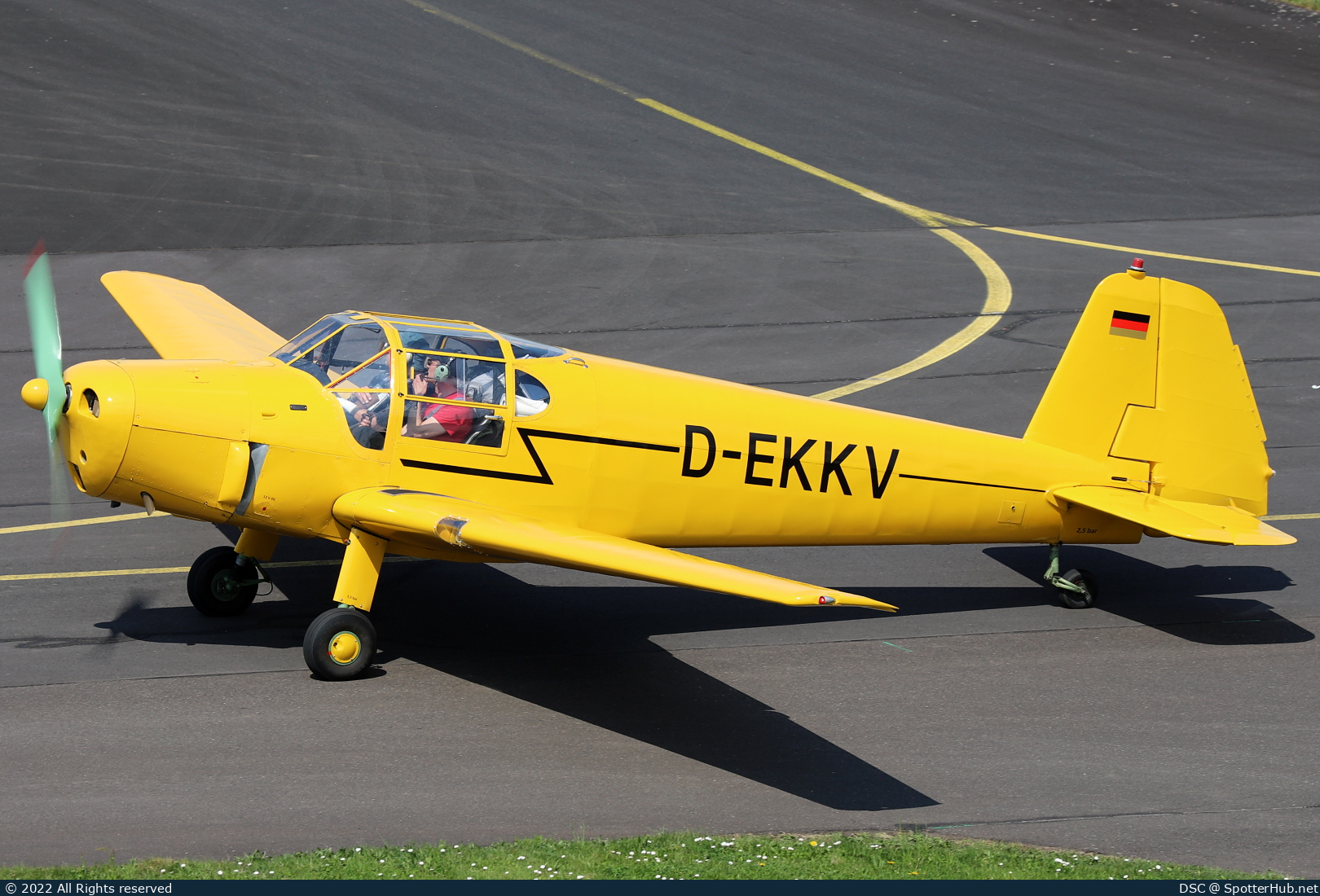 Photo of D-EKKV - Heliopolis Gomhouria Mk.6 [Bücker Bü 181 Bestmann] operated by Private