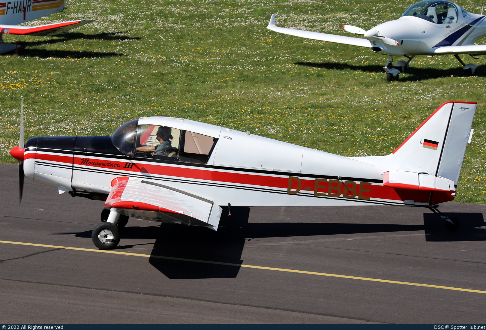 Photo of D-EBBE - SAN Jodel D.140C Mousquetaire III operated by Private