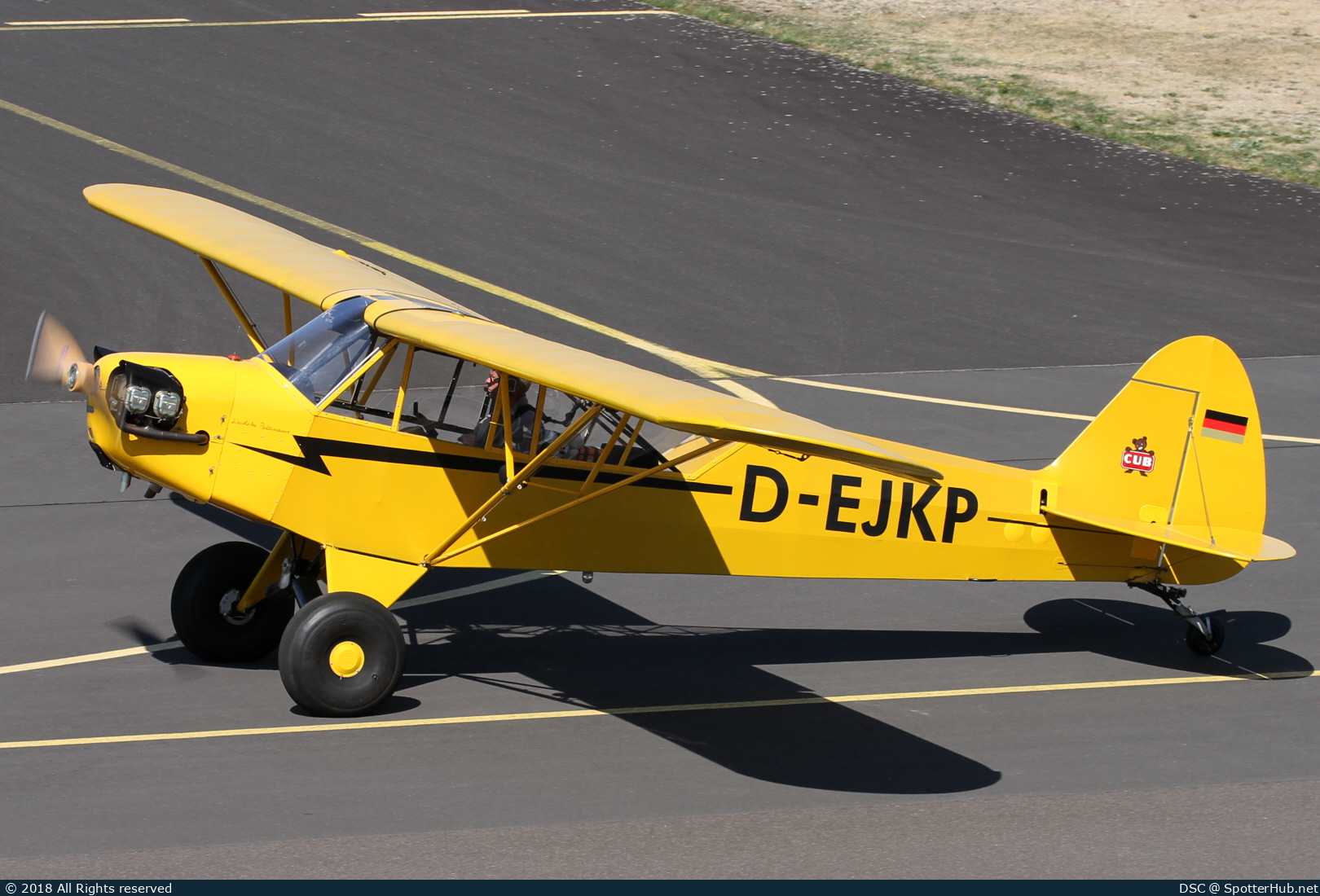 Photo of D-EJKP - Piper J-3C-40 Cub operated by Private