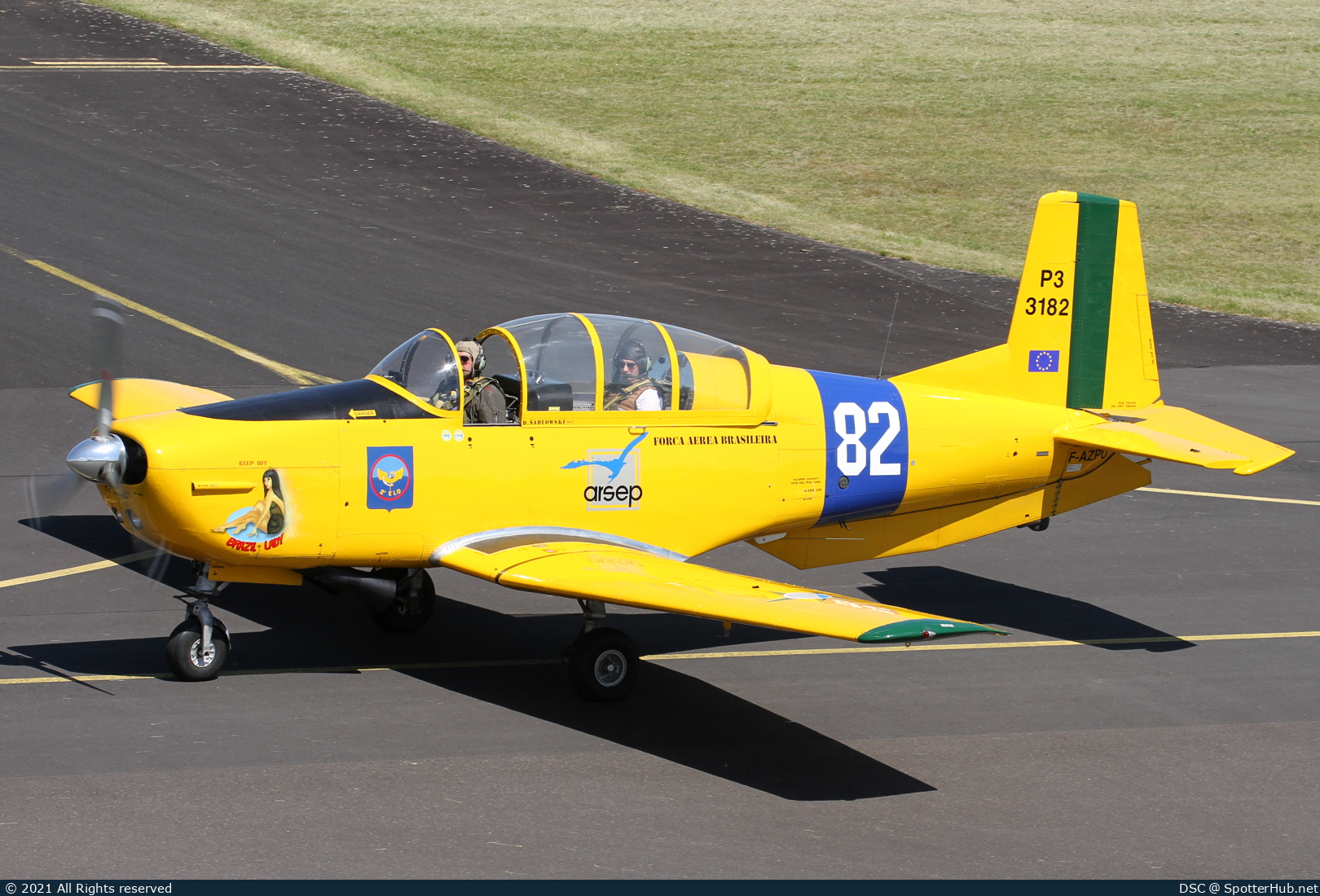 Photo of F-AZPU - Pilatus P-3-05 operated by Private