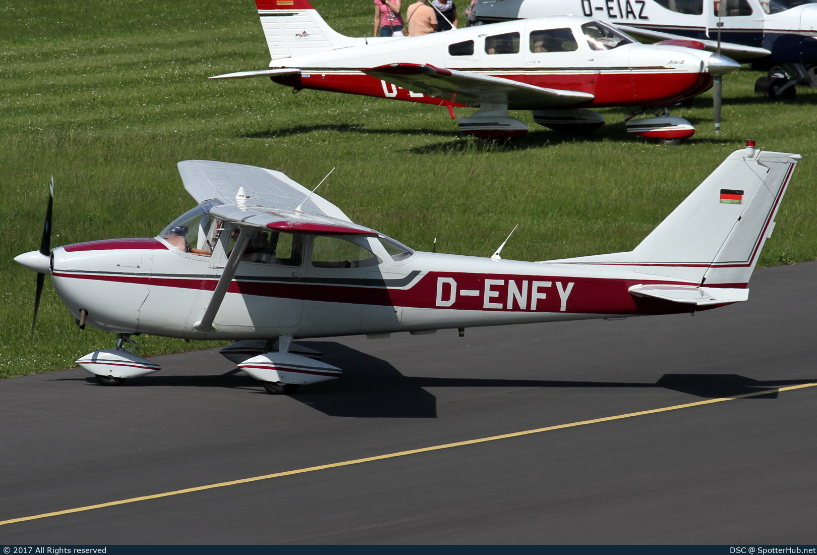 Photo of D-ENFY - Reims-Cessna F172D Skyhawk operated by Private