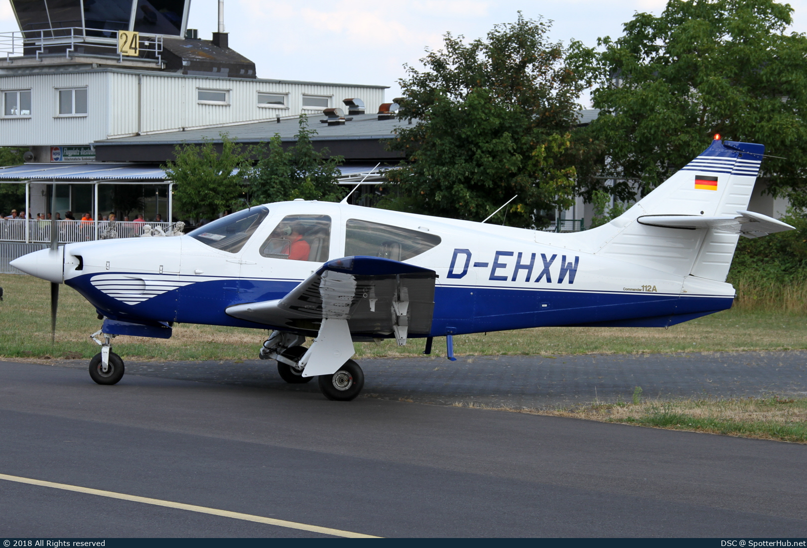 Photo of D-EHXW - Rockwell Commander 112A operated by Private