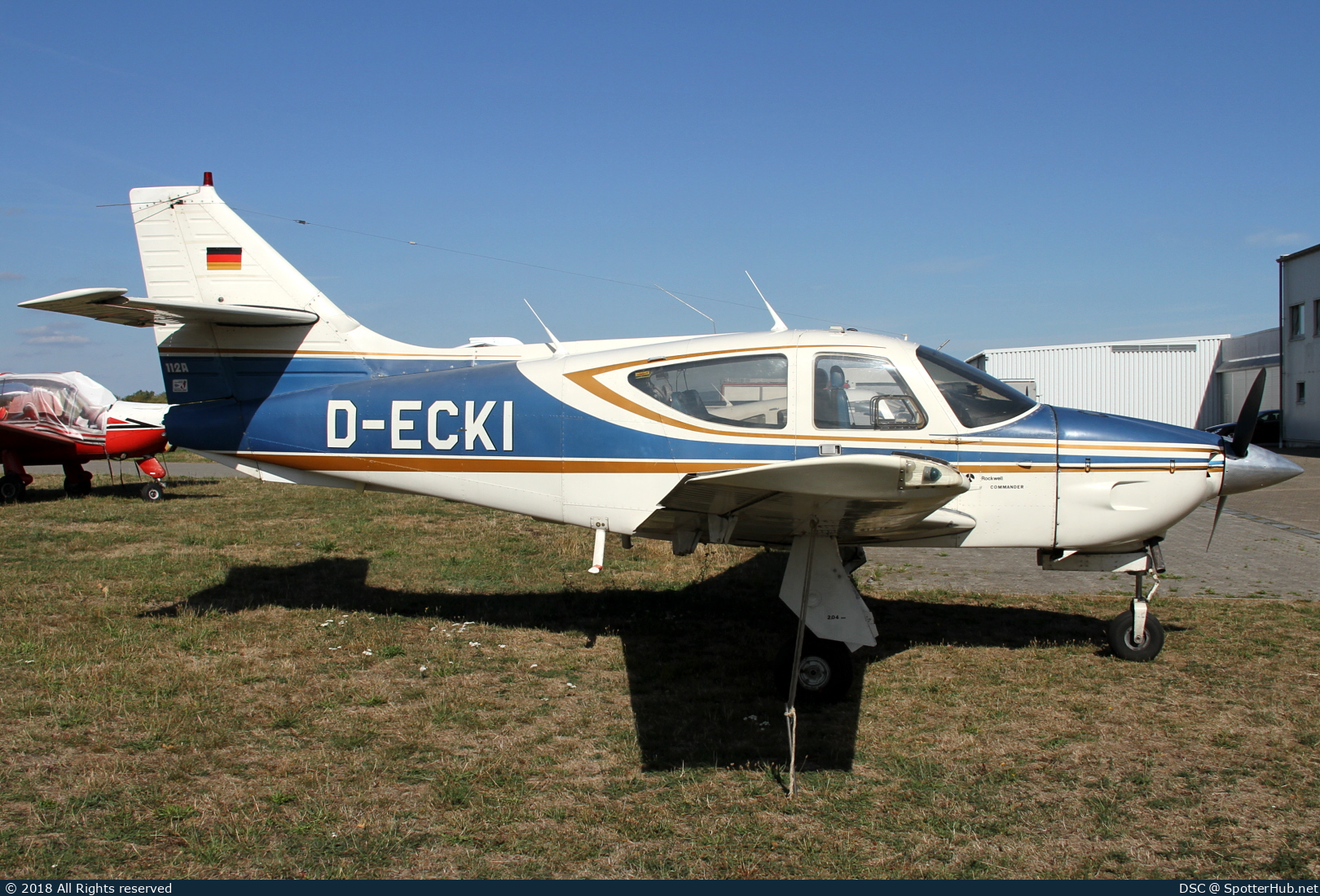 Photo of D-ECKI - Rockwell Commander 112A operated by Private