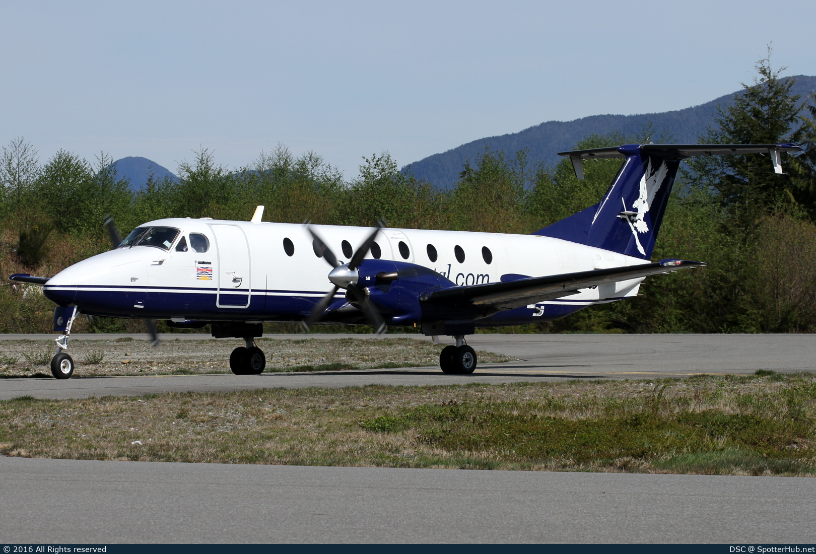 Photo of C-GPCY - Beechcraft 1900C operated by Pacific Coastal Airlines
