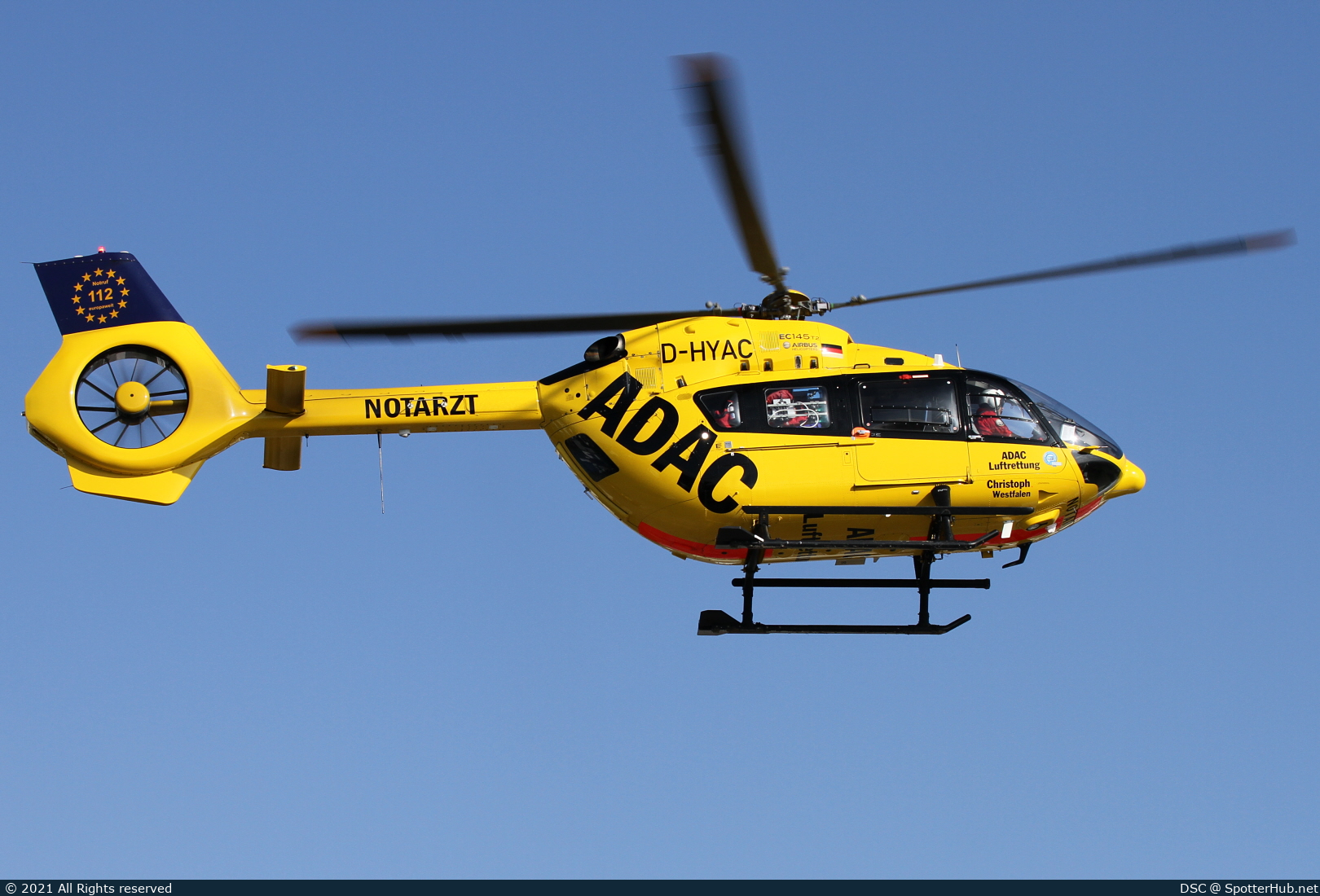 Photo of D-HYAC - Airbus Helicopters H145 operated by ADAC Luftrettung