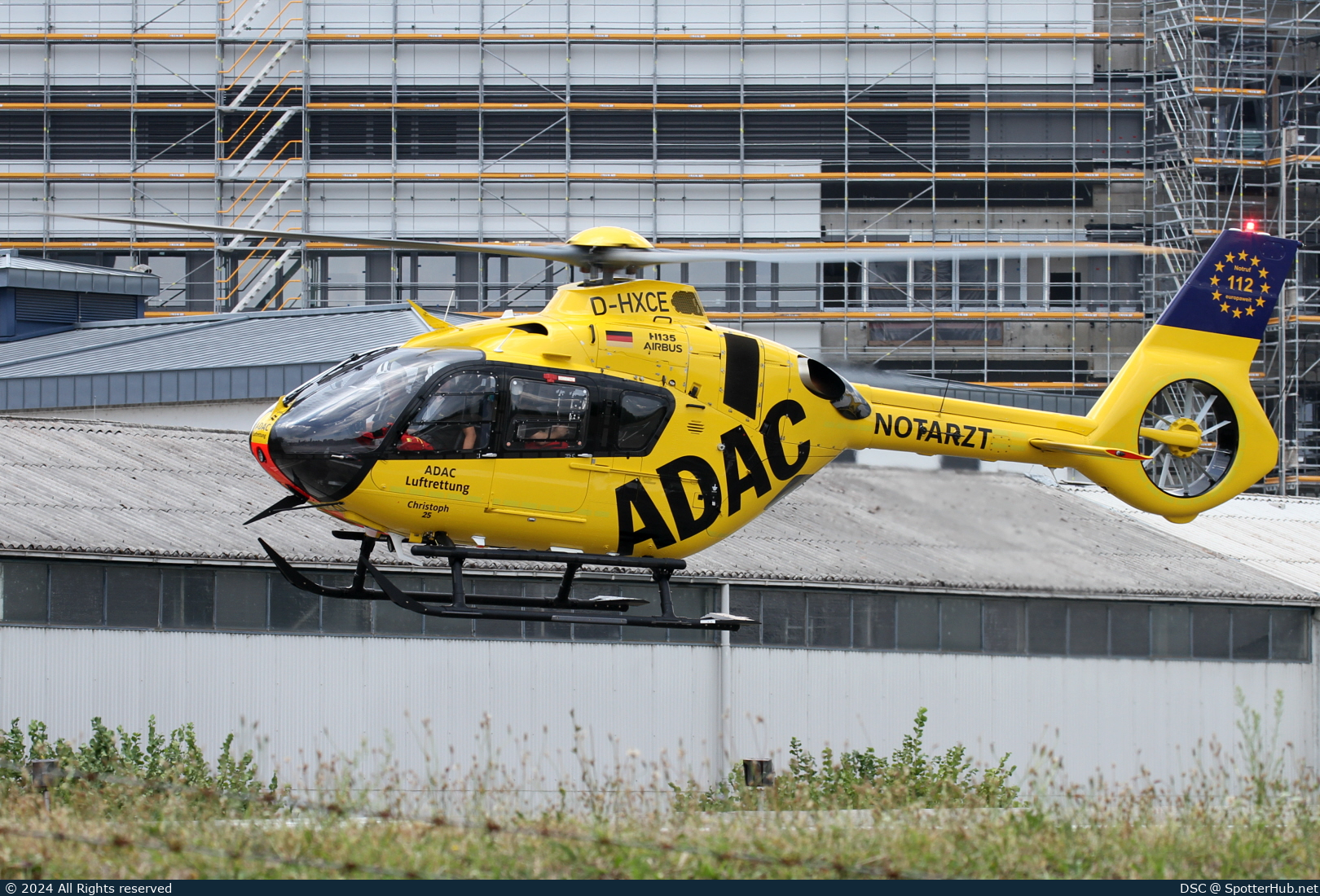 Photo of D-HXCE - Airbus Helicopters H135 operated by ADAC Luftrettung