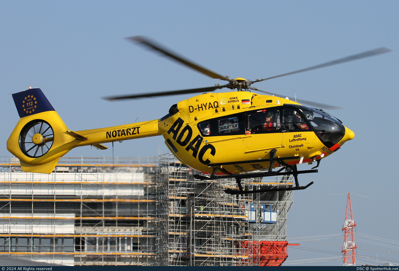 Photo of D-HYAQ - Airbus Helicopters H145 operated by ADAC Luftrettung
