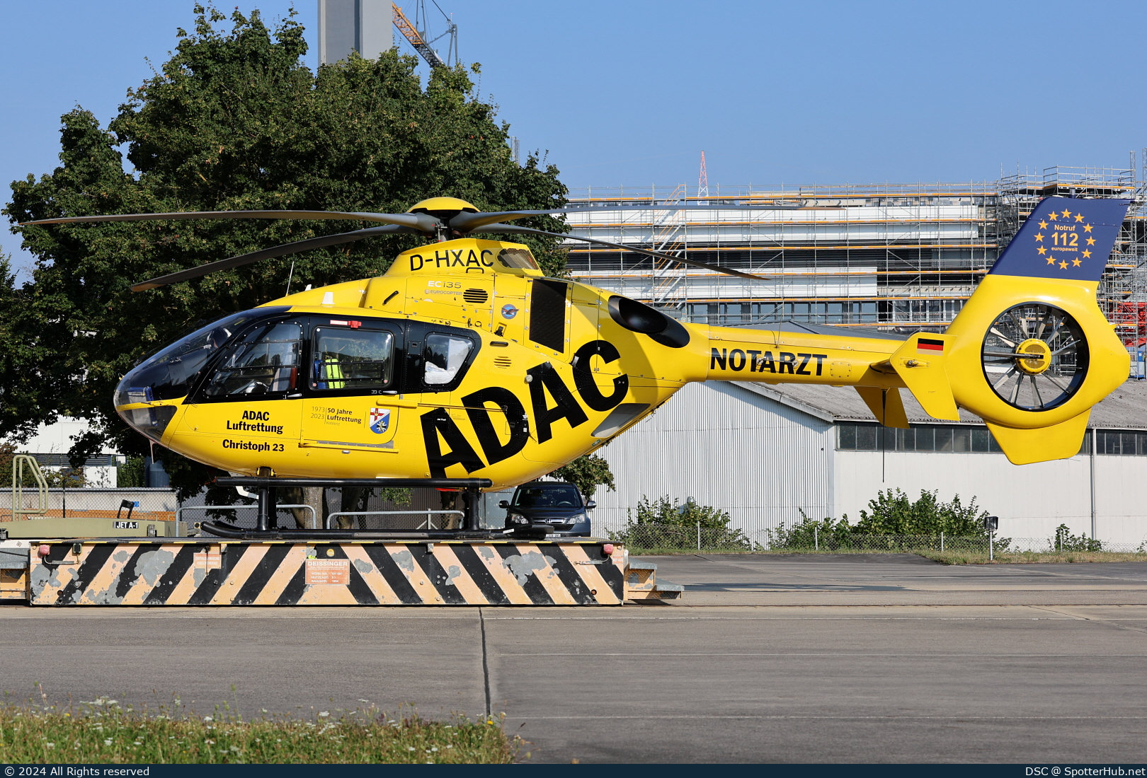 Photo of D-HXAC - Eurocopter EC135 P2+ operated by ADAC Luftrettung