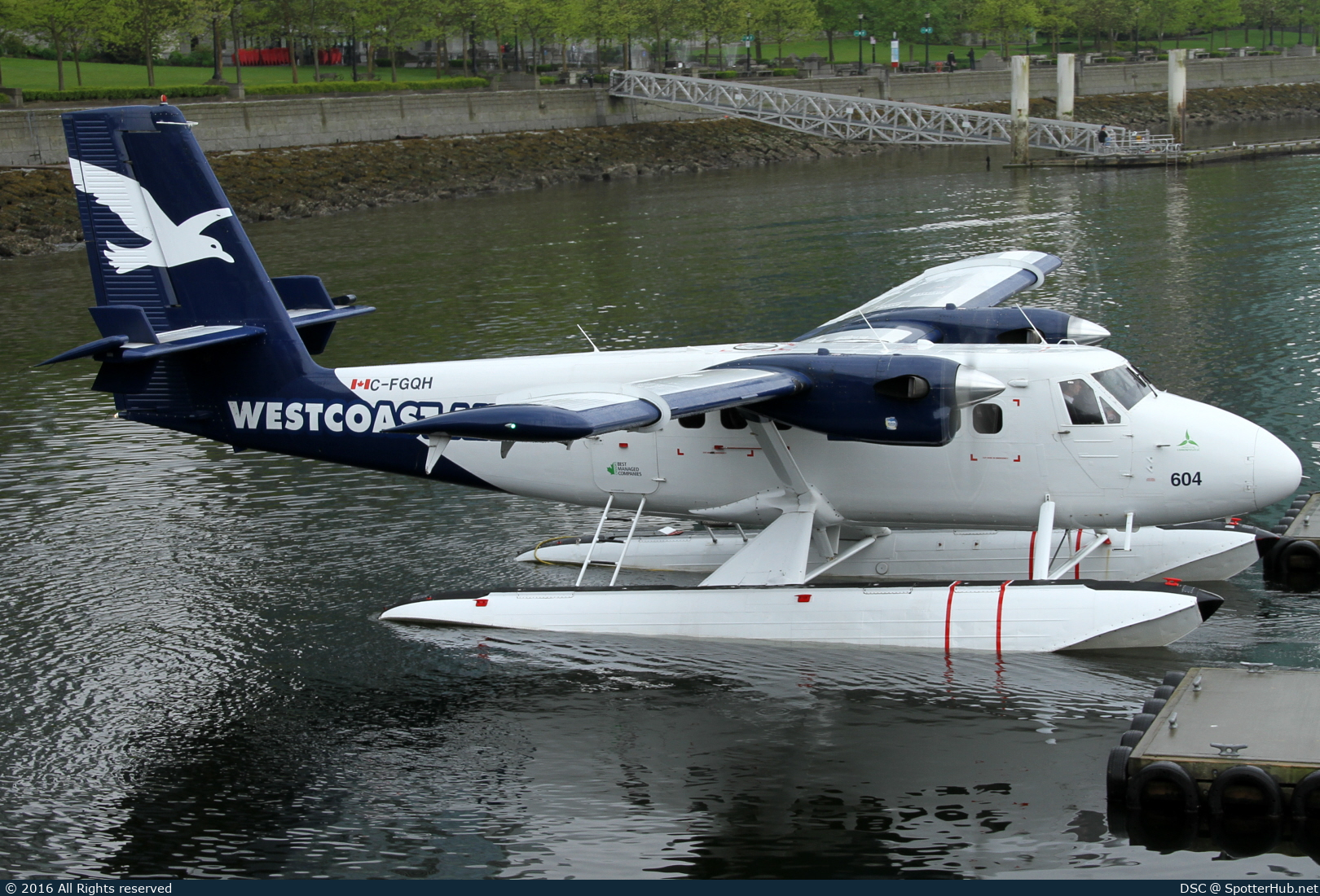 Photo of C-FGQH - De Havilland Canada DHC-6-200HG Twin Otter operated by West Coast Air