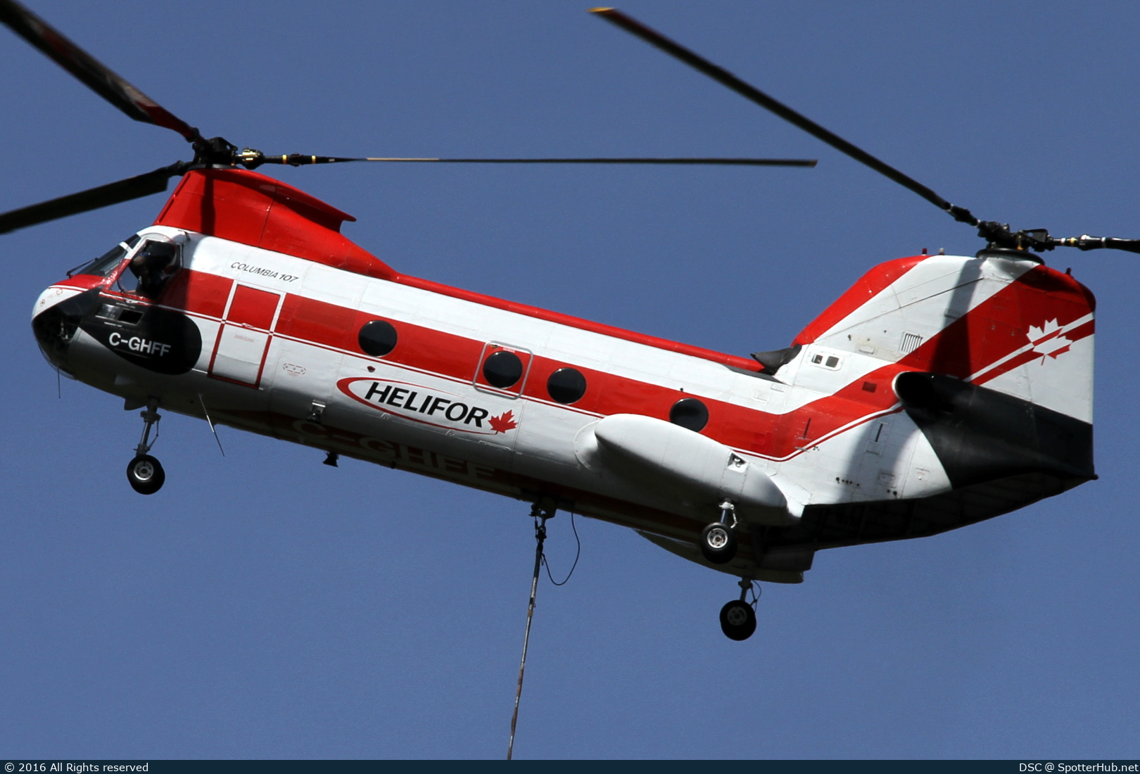 Photo of C-GHFF - Boeing Vertol 107-II at [Off Airport]