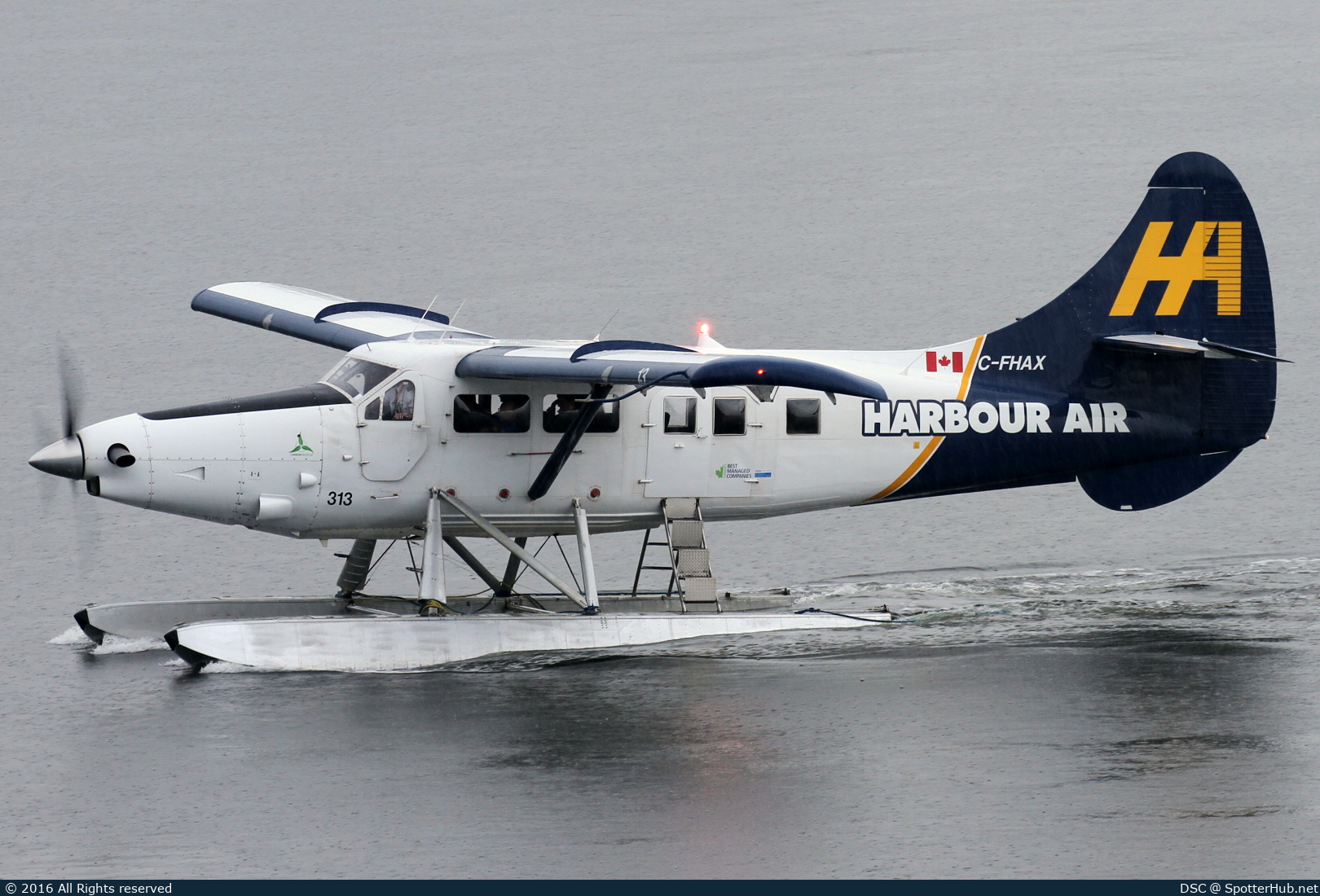 Photo of C-FHAX - De Havilland Canada DHC-3T Vazar Turbine Otter operated by Harbour Air